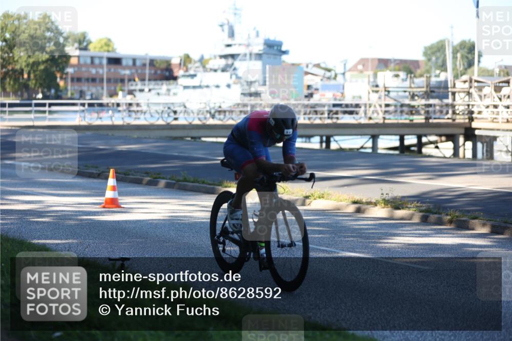 17.08.2025 - KN Förde Triathlon 2025 Yannick Fuchs http://msf.ph/oto/8628592 17.08.2025 15:50:25 Radfahren 8 meine-sportfotos.de
