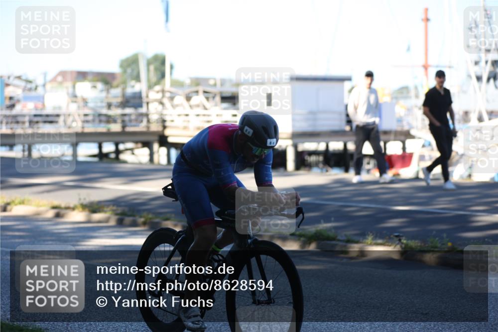 17.08.2025 - KN Förde Triathlon 2025 Yannick Fuchs http://msf.ph/oto/8628594 17.08.2025 15:50:26 Radfahren 8 meine-sportfotos.de