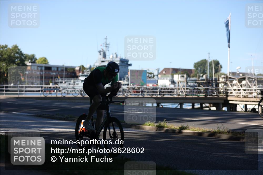 17.08.2025 - KN Förde Triathlon 2025 Yannick Fuchs http://msf.ph/oto/8628602 17.08.2025 15:53:43 Radfahren 13 meine-sportfotos.de