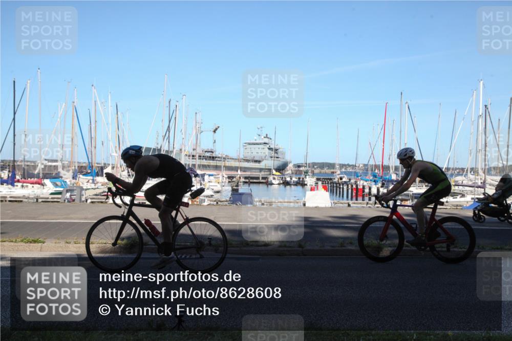 17.08.2025 - KN Förde Triathlon 2025 Yannick Fuchs http://msf.ph/oto/8628608 17.08.2025 14:54:38 Radfahren  meine-sportfotos.de