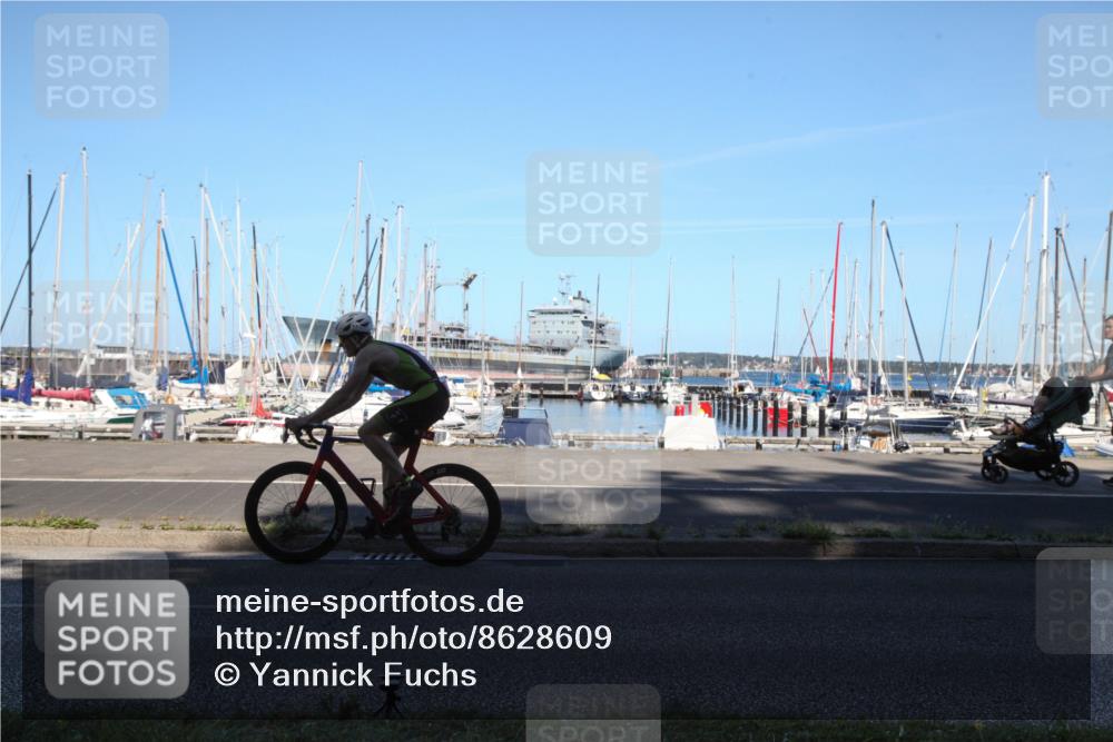 17.08.2025 - KN Förde Triathlon 2025 Yannick Fuchs http://msf.ph/oto/8628609 17.08.2025 14:54:38 Radfahren  meine-sportfotos.de