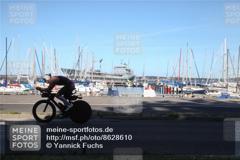 17.08.2025 - KN Förde Triathlon 2025 Yannick Fuchs http://msf.ph/oto/8628610 17.08.2025 14:55:08 Radfahren  meine-sportfotos.de