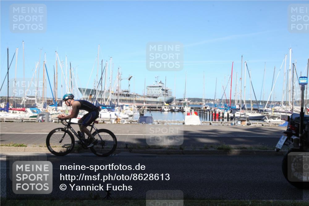 17.08.2025 - KN Förde Triathlon 2025 Yannick Fuchs http://msf.ph/oto/8628613 17.08.2025 14:55:12 Radfahren 288, 31948 meine-sportfotos.de