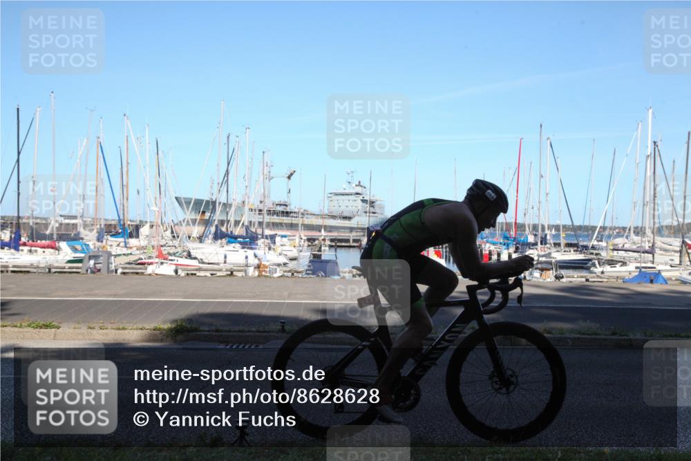 17.08.2025 - KN Förde Triathlon 2025 Yannick Fuchs http://msf.ph/oto/8628628 17.08.2025 14:56:37 Radfahren  meine-sportfotos.de