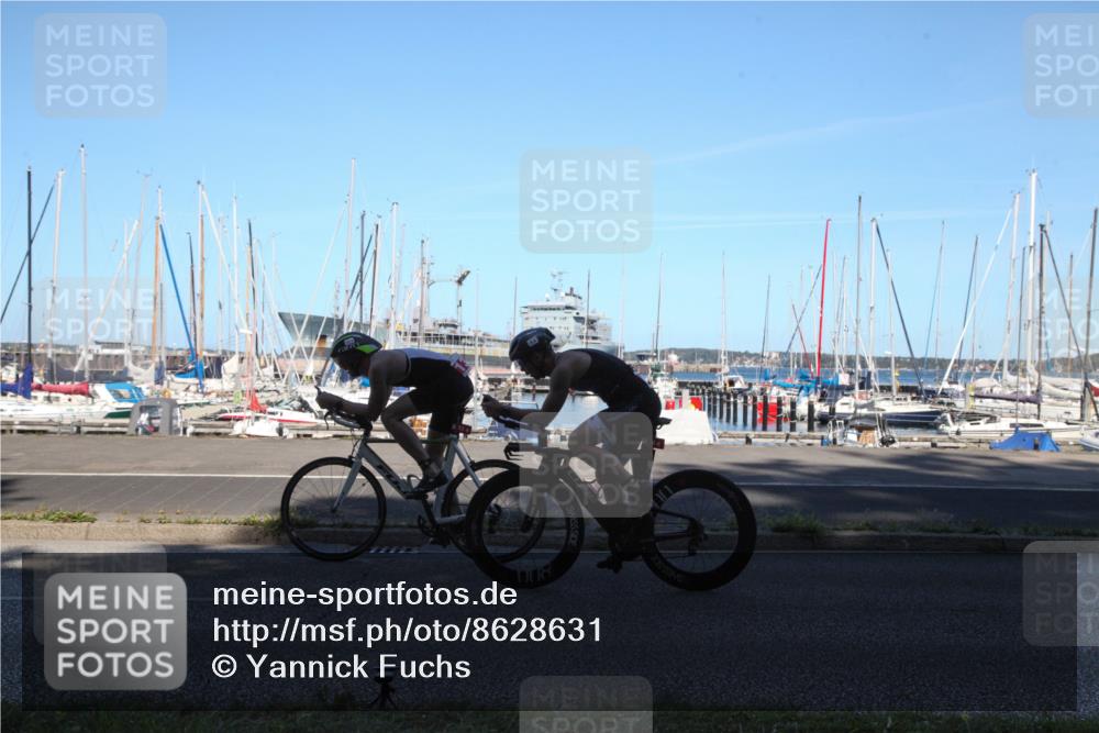 17.08.2025 - KN Förde Triathlon 2025 Yannick Fuchs http://msf.ph/oto/8628631 17.08.2025 14:56:49 Radfahren  meine-sportfotos.de