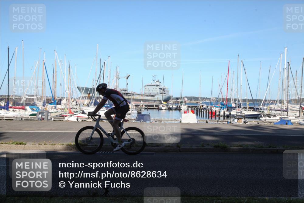17.08.2025 - KN Förde Triathlon 2025 Yannick Fuchs http://msf.ph/oto/8628634 17.08.2025 14:56:53 Radfahren  meine-sportfotos.de