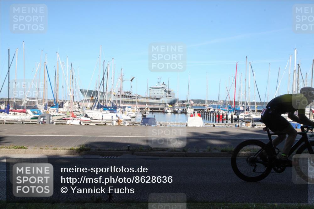 17.08.2025 - KN Förde Triathlon 2025 Yannick Fuchs http://msf.ph/oto/8628636 17.08.2025 14:56:55 Radfahren  meine-sportfotos.de