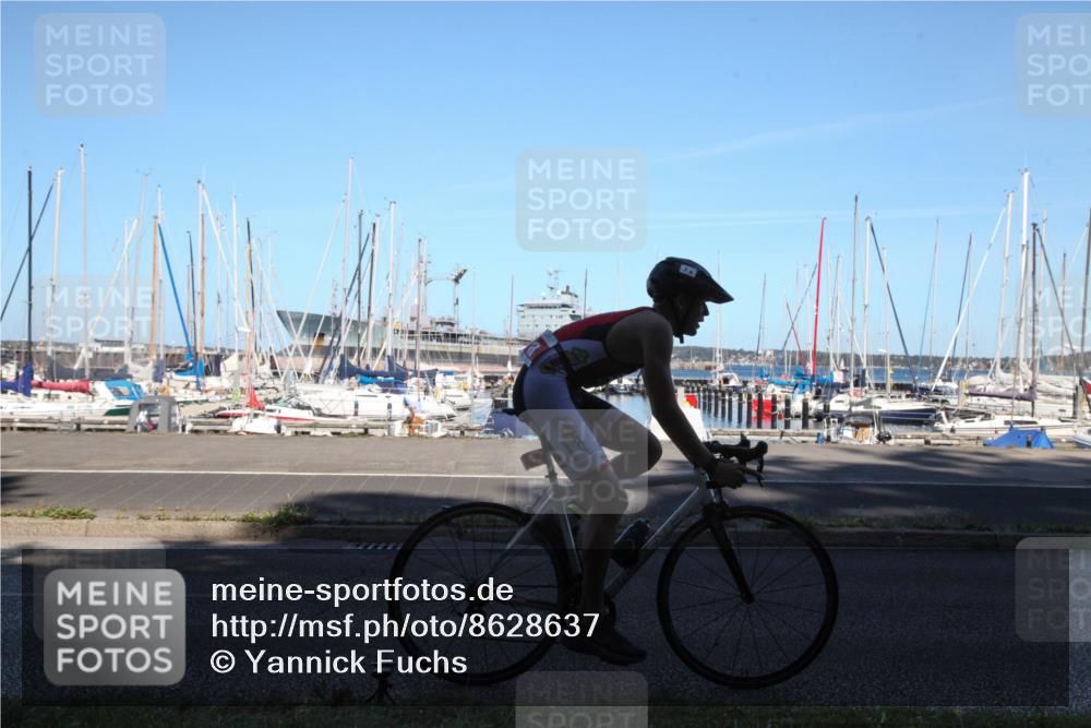 17.08.2025 - KN Förde Triathlon 2025 Yannick Fuchs http://msf.ph/oto/8628637 17.08.2025 14:57:29 Radfahren 7 meine-sportfotos.de