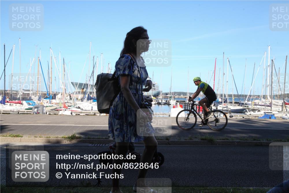 17.08.2025 - KN Förde Triathlon 2025 Yannick Fuchs http://msf.ph/oto/8628646 17.08.2025 14:59:16 Radfahren  meine-sportfotos.de