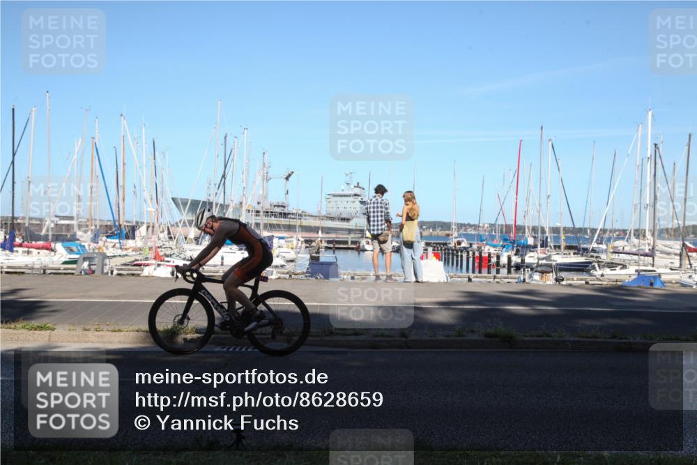 17.08.2025 - KN Förde Triathlon 2025 Yannick Fuchs http://msf.ph/oto/8628659 17.08.2025 15:02:54 Radfahren  meine-sportfotos.de
