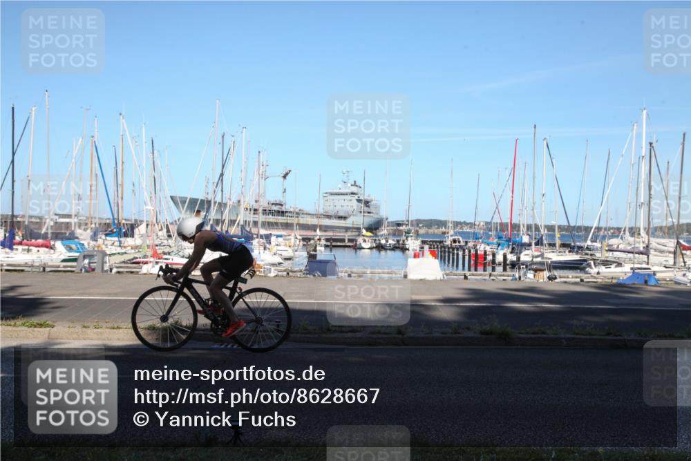 17.08.2025 - KN Förde Triathlon 2025 Yannick Fuchs http://msf.ph/oto/8628667 17.08.2025 15:03:46 Radfahren  meine-sportfotos.de
