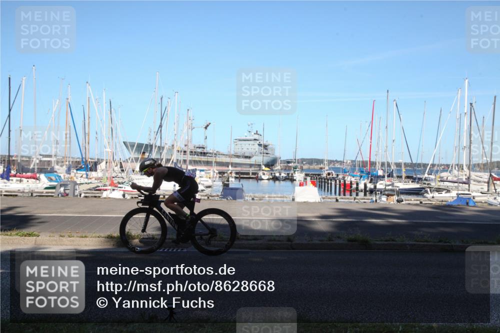 17.08.2025 - KN Förde Triathlon 2025 Yannick Fuchs http://msf.ph/oto/8628668 17.08.2025 15:03:49 Radfahren  meine-sportfotos.de