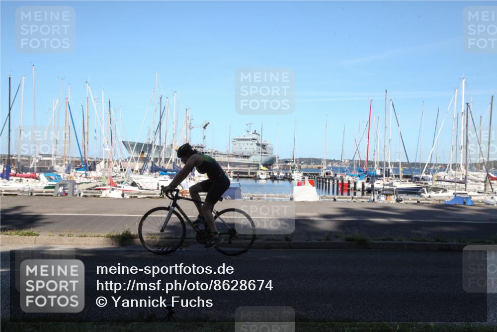17.08.2025 - KN Förde Triathlon 2025 Yannick Fuchs http://msf.ph/oto/8628674 17.08.2025 15:04:34 Radfahren  meine-sportfotos.de