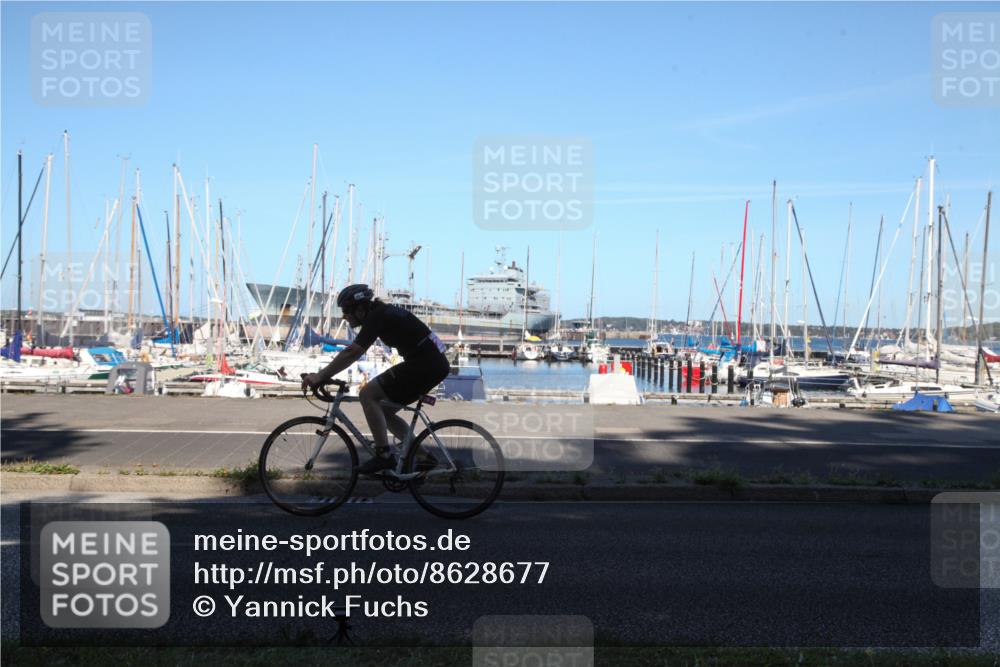 17.08.2025 - KN Förde Triathlon 2025 Yannick Fuchs http://msf.ph/oto/8628677 17.08.2025 15:04:59 Radfahren  meine-sportfotos.de