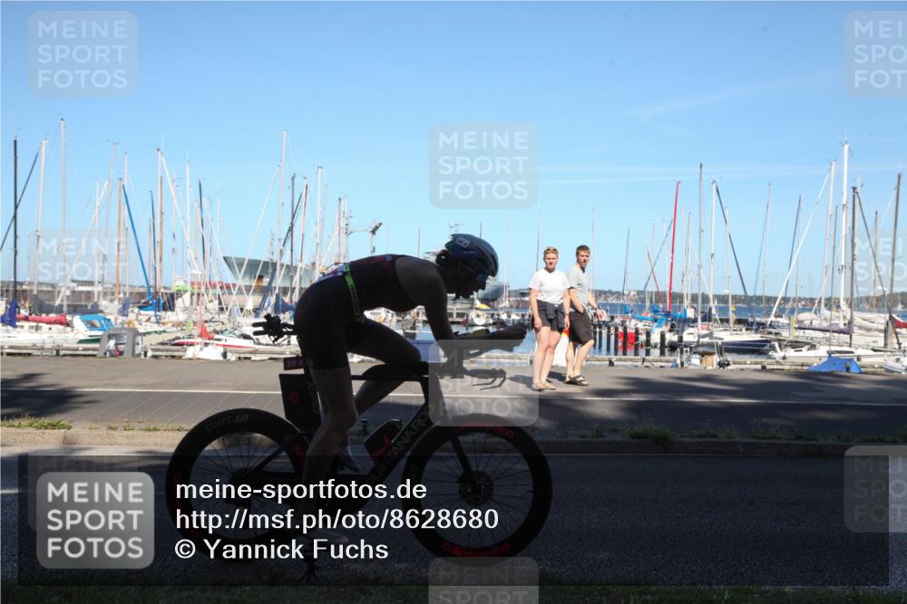 17.08.2025 - KN Förde Triathlon 2025 Yannick Fuchs http://msf.ph/oto/8628680 17.08.2025 15:05:29 Radfahren  meine-sportfotos.de