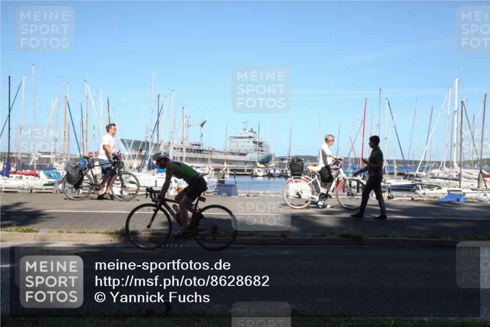 17.08.2025 - KN Förde Triathlon 2025 Yannick Fuchs http://msf.ph/oto/8628682 17.08.2025 15:05:44 Radfahren  meine-sportfotos.de