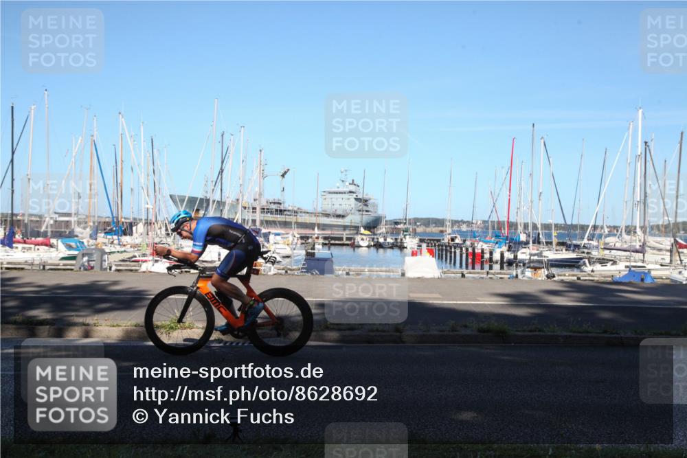 17.08.2025 - KN Förde Triathlon 2025 Yannick Fuchs http://msf.ph/oto/8628692 17.08.2025 15:18:31 Radfahren  meine-sportfotos.de