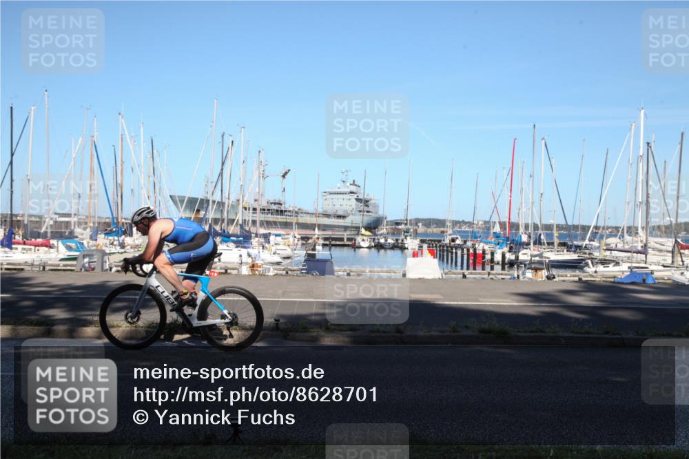 17.08.2025 - KN Förde Triathlon 2025 Yannick Fuchs http://msf.ph/oto/8628701 17.08.2025 15:20:54 Radfahren  meine-sportfotos.de