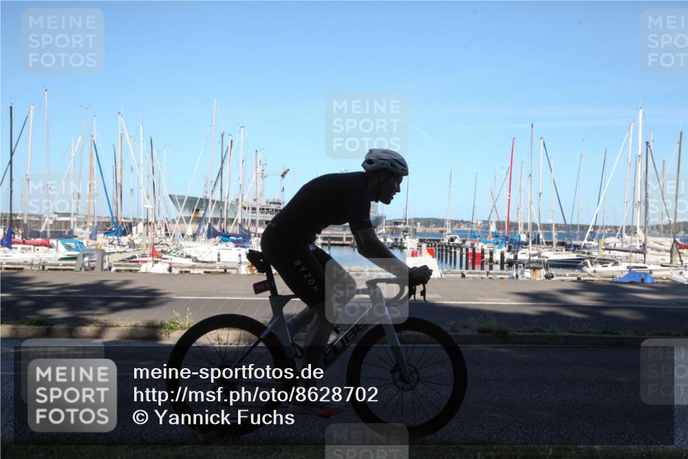 17.08.2025 - KN Förde Triathlon 2025 Yannick Fuchs http://msf.ph/oto/8628702 17.08.2025 15:20:56 Radfahren  meine-sportfotos.de