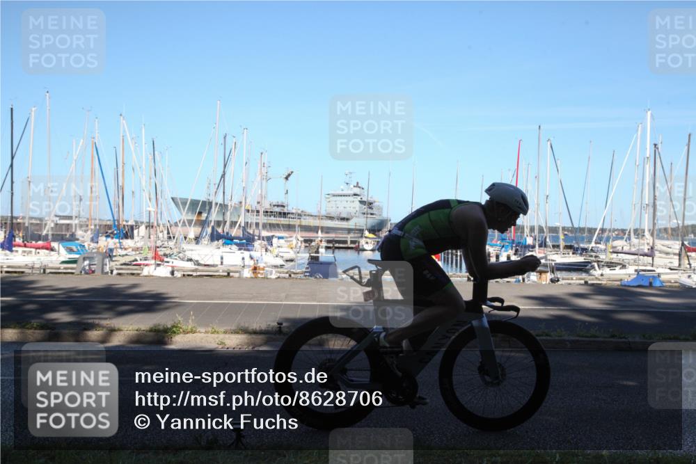 17.08.2025 - KN Förde Triathlon 2025 Yannick Fuchs http://msf.ph/oto/8628706 17.08.2025 15:21:19 Radfahren  meine-sportfotos.de