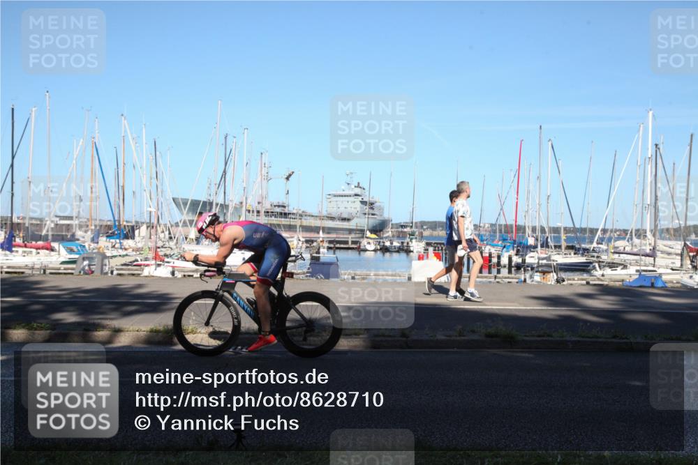 17.08.2025 - KN Förde Triathlon 2025 Yannick Fuchs http://msf.ph/oto/8628710 17.08.2025 15:22:05 Radfahren  meine-sportfotos.de