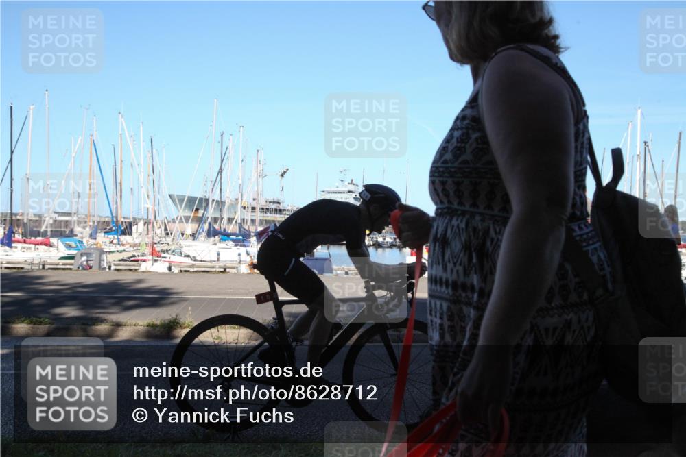 17.08.2025 - KN Förde Triathlon 2025 Yannick Fuchs http://msf.ph/oto/8628712 17.08.2025 15:22:28 Radfahren  meine-sportfotos.de