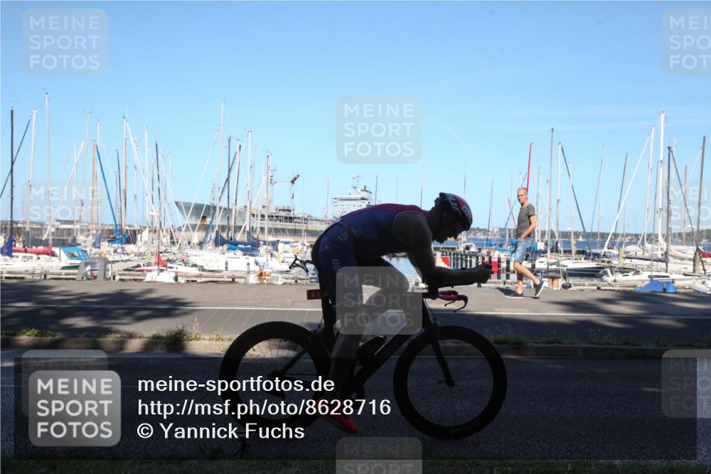 17.08.2025 - KN Förde Triathlon 2025 Yannick Fuchs http://msf.ph/oto/8628716 17.08.2025 15:23:42 Radfahren  meine-sportfotos.de