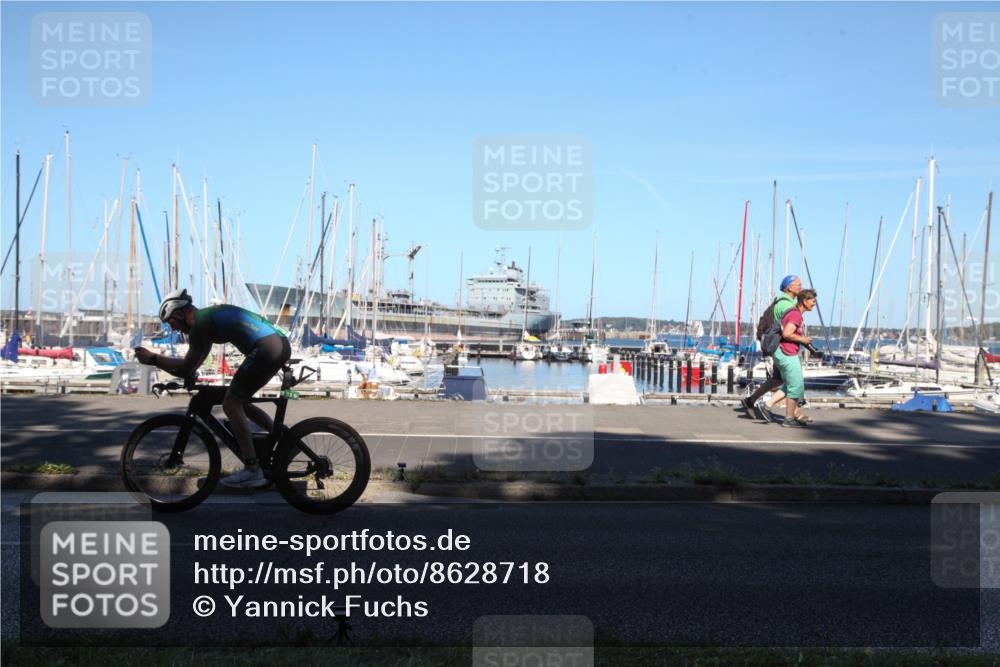 17.08.2025 - KN Förde Triathlon 2025 Yannick Fuchs http://msf.ph/oto/8628718 17.08.2025 15:24:51 Radfahren  meine-sportfotos.de
