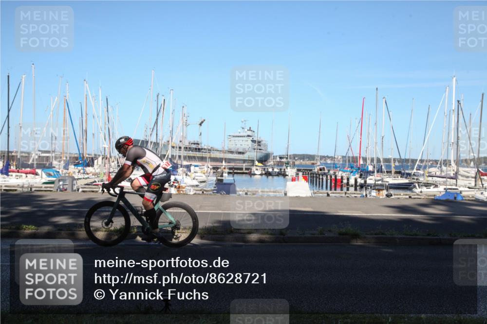 17.08.2025 - KN Förde Triathlon 2025 Yannick Fuchs http://msf.ph/oto/8628721 17.08.2025 15:25:16 Radfahren  meine-sportfotos.de