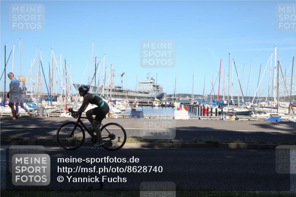 17.08.2025 - KN Förde Triathlon 2025 Yannick Fuchs http://msf.ph/oto/8628740 17.08.2025 15:31:20 Radfahren  meine-sportfotos.de