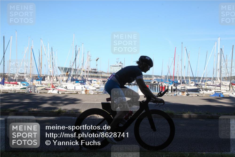 17.08.2025 - KN Förde Triathlon 2025 Yannick Fuchs http://msf.ph/oto/8628741 17.08.2025 15:31:45 Radfahren  meine-sportfotos.de