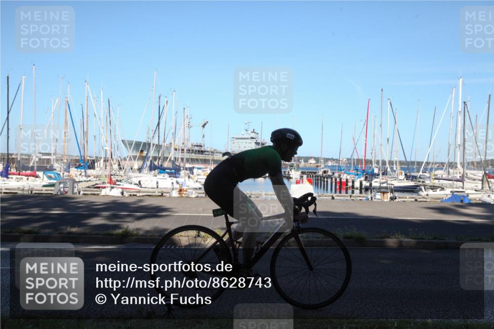 17.08.2025 - KN Förde Triathlon 2025 Yannick Fuchs http://msf.ph/oto/8628743 17.08.2025 15:31:55 Radfahren  meine-sportfotos.de