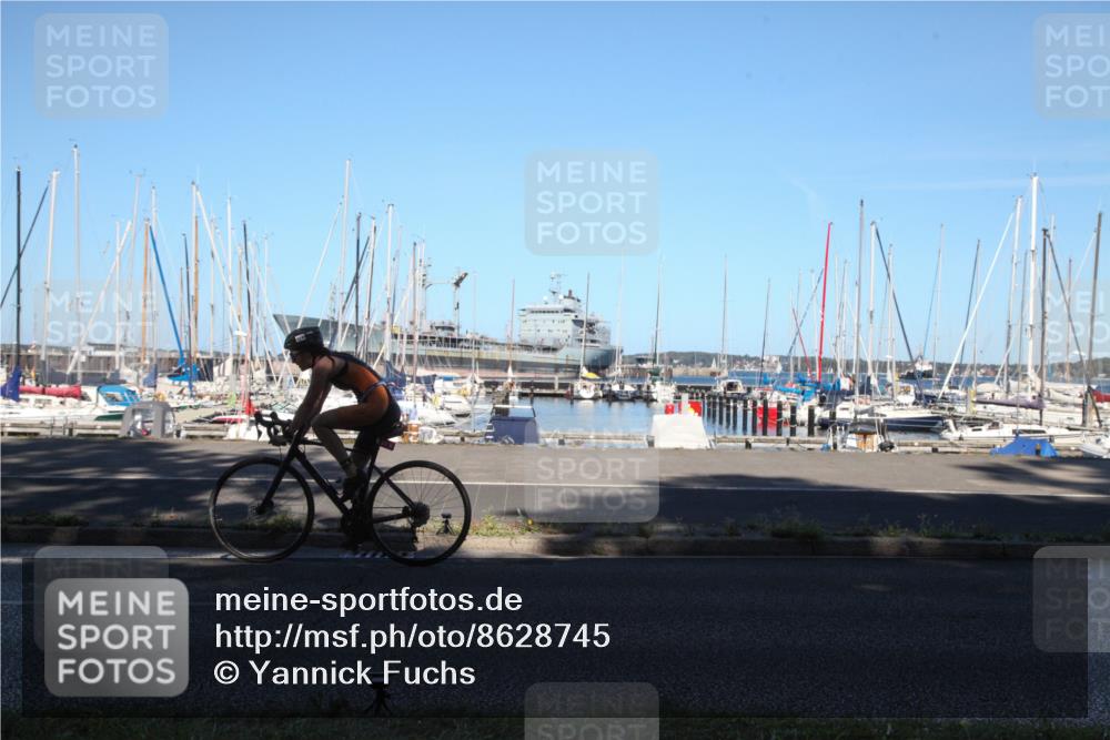 17.08.2025 - KN Förde Triathlon 2025 Yannick Fuchs http://msf.ph/oto/8628745 17.08.2025 15:32:31 Radfahren  meine-sportfotos.de
