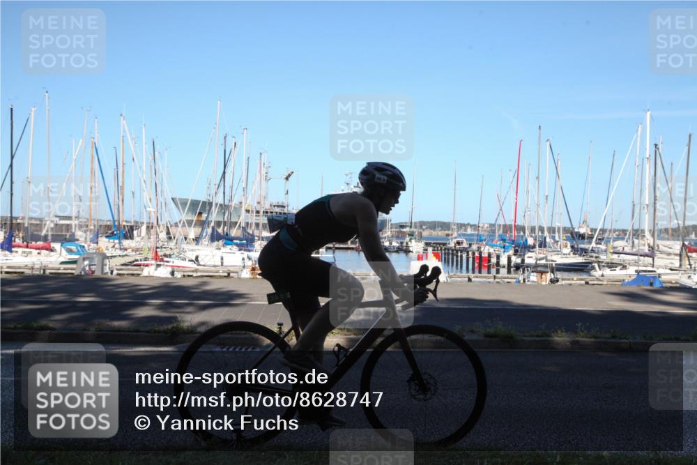 17.08.2025 - KN Förde Triathlon 2025 Yannick Fuchs http://msf.ph/oto/8628747 17.08.2025 15:33:08 Radfahren  meine-sportfotos.de