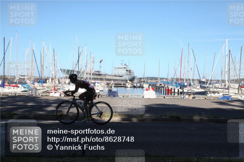 17.08.2025 - KN Förde Triathlon 2025 Yannick Fuchs http://msf.ph/oto/8628748 17.08.2025 15:33:08 Radfahren  meine-sportfotos.de