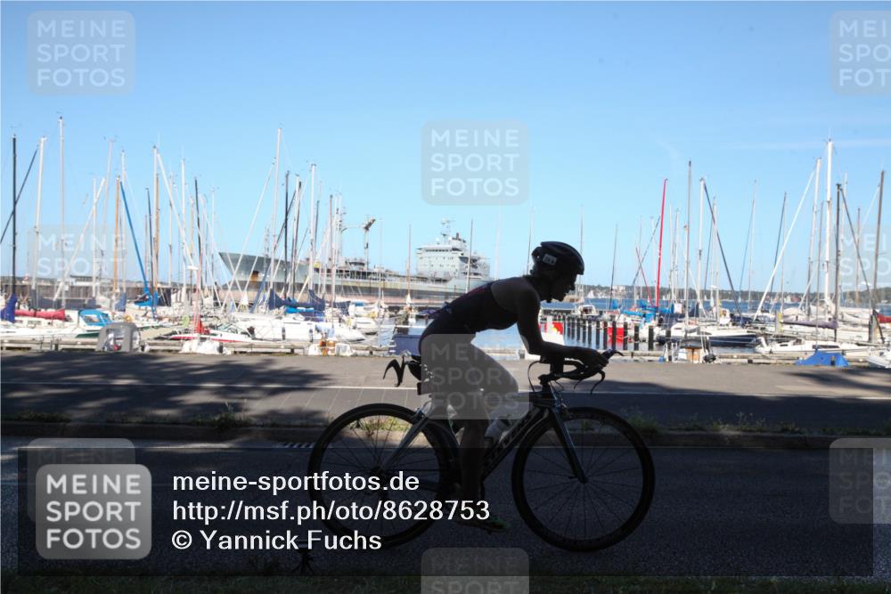 17.08.2025 - KN Förde Triathlon 2025 Yannick Fuchs http://msf.ph/oto/8628753 17.08.2025 15:34:42 Radfahren  meine-sportfotos.de