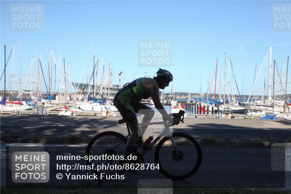 17.08.2025 - KN Förde Triathlon 2025 Yannick Fuchs http://msf.ph/oto/8628764 17.08.2025 15:40:27 Radfahren  meine-sportfotos.de