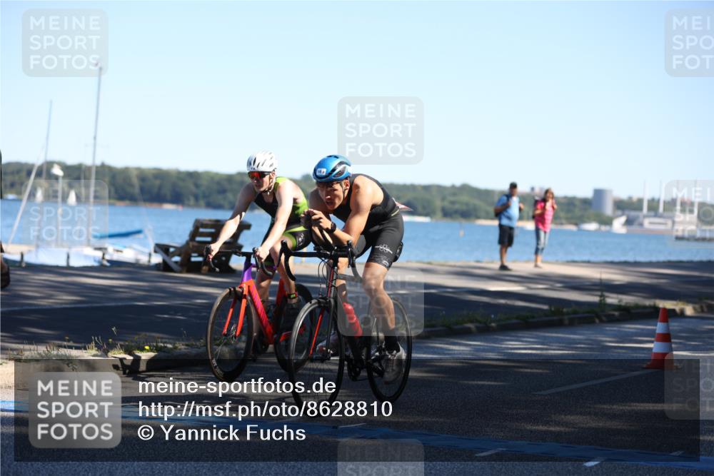 17.08.2025 - KN Förde Triathlon 2025 Yannick Fuchs http://msf.ph/oto/8628810 17.08.2025 14:54:37 Radfahren  meine-sportfotos.de