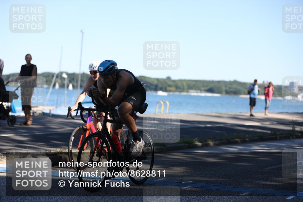 17.08.2025 - KN Förde Triathlon 2025 Yannick Fuchs http://msf.ph/oto/8628811 17.08.2025 14:54:37 Radfahren 10 meine-sportfotos.de