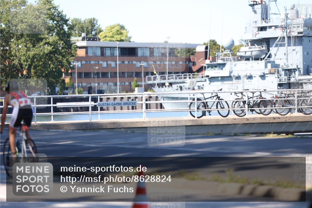17.08.2025 - KN Förde Triathlon 2025 Yannick Fuchs http://msf.ph/oto/8628824 17.08.2025 14:55:59 Radfahren  meine-sportfotos.de