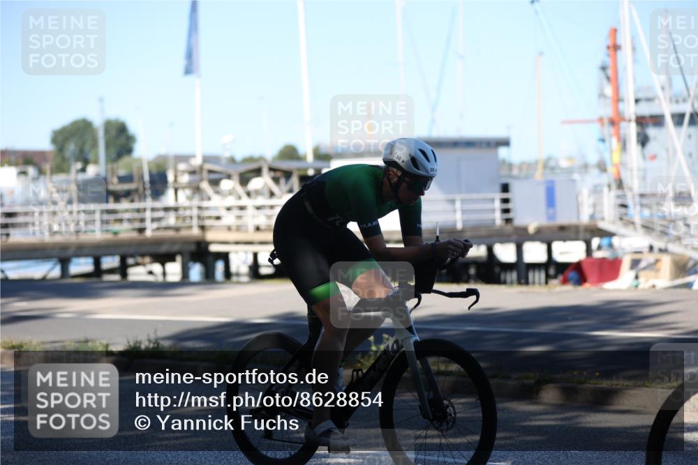 17.08.2025 - KN Förde Triathlon 2025 Yannick Fuchs http://msf.ph/oto/8628854 17.08.2025 15:03:38 Radfahren 30 meine-sportfotos.de