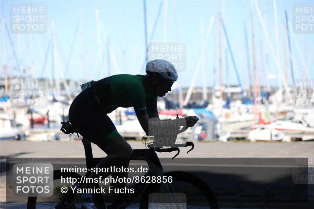 17.08.2025 - KN Förde Triathlon 2025 Yannick Fuchs http://msf.ph/oto/8628856 17.08.2025 15:03:39 Radfahren 30 meine-sportfotos.de
