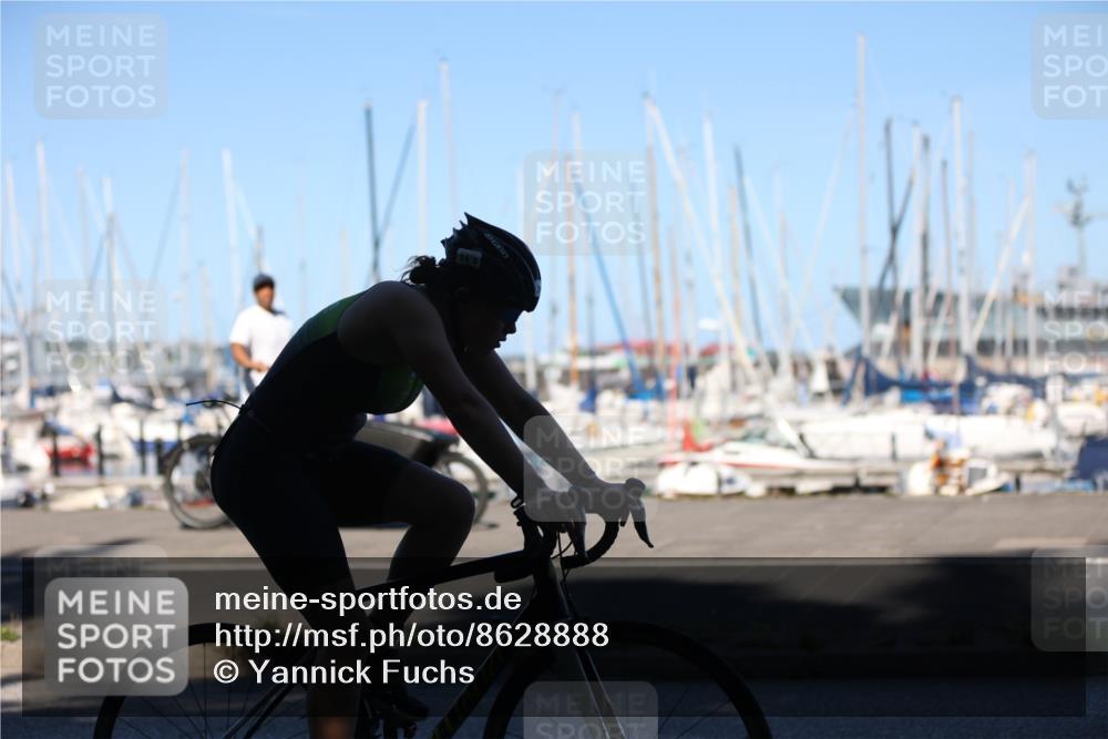 17.08.2025 - KN Förde Triathlon 2025 Yannick Fuchs http://msf.ph/oto/8628888 17.08.2025 15:06:26 Radfahren 34 meine-sportfotos.de