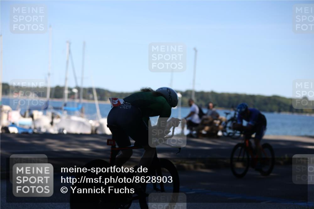 17.08.2025 - KN Förde Triathlon 2025 Yannick Fuchs http://msf.ph/oto/8628903 17.08.2025 15:18:30 Radfahren 9 meine-sportfotos.de
