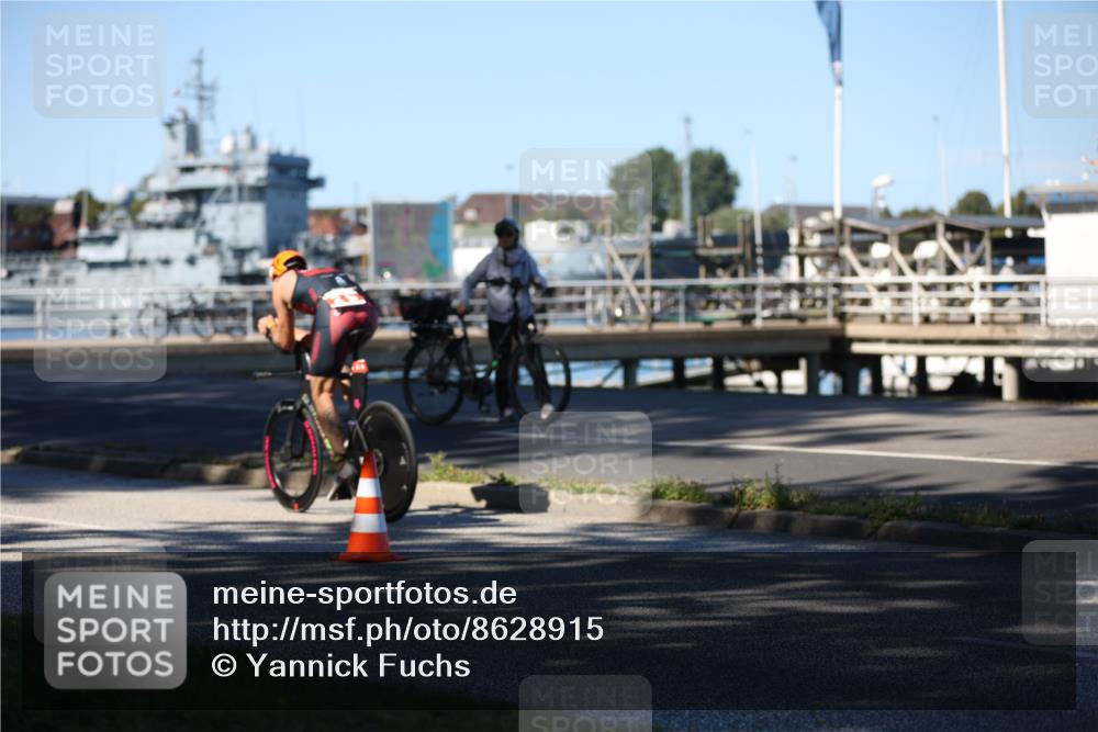 17.08.2025 - KN Förde Triathlon 2025 Yannick Fuchs http://msf.ph/oto/8628915 17.08.2025 15:19:19 Radfahren  meine-sportfotos.de