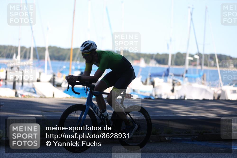 17.08.2025 - KN Förde Triathlon 2025 Yannick Fuchs http://msf.ph/oto/8628931 17.08.2025 15:20:35 Radfahren 12 meine-sportfotos.de