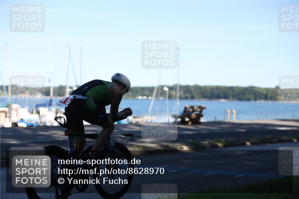 17.08.2025 - KN Förde Triathlon 2025 Yannick Fuchs http://msf.ph/oto/8628970 17.08.2025 15:21:20 Radfahren 14, 430 meine-sportfotos.de