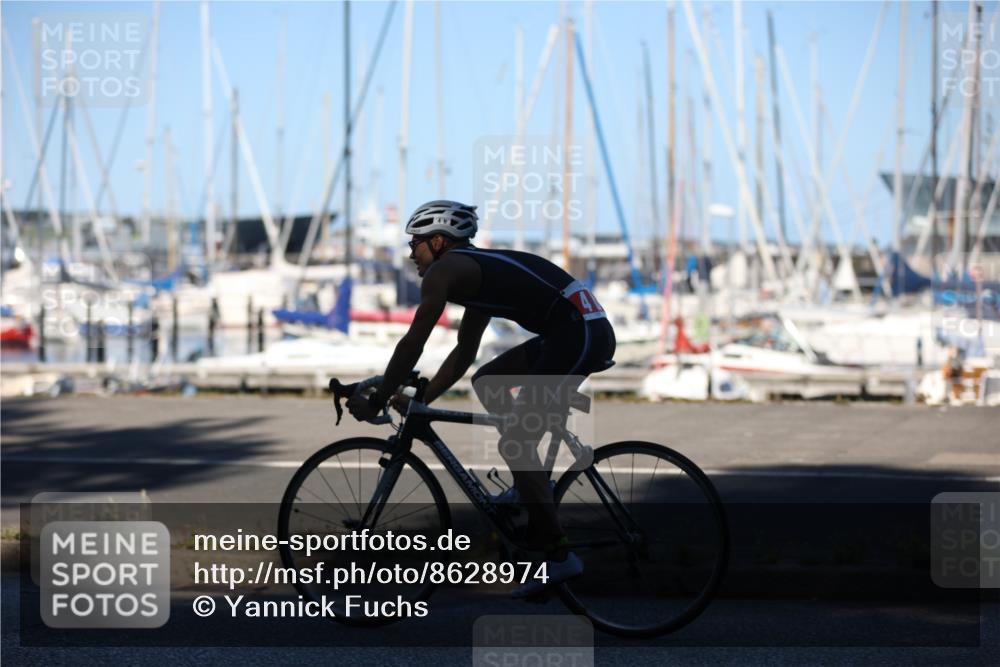 17.08.2025 - KN Förde Triathlon 2025 Yannick Fuchs http://msf.ph/oto/8628974 17.08.2025 15:21:54 Radfahren  meine-sportfotos.de
