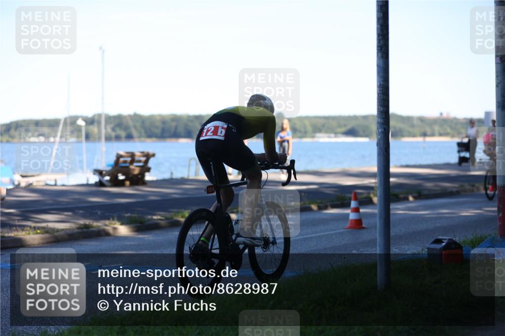 17.08.2025 - KN Förde Triathlon 2025 Yannick Fuchs http://msf.ph/oto/8628987 17.08.2025 15:22:02 Radfahren 12 meine-sportfotos.de