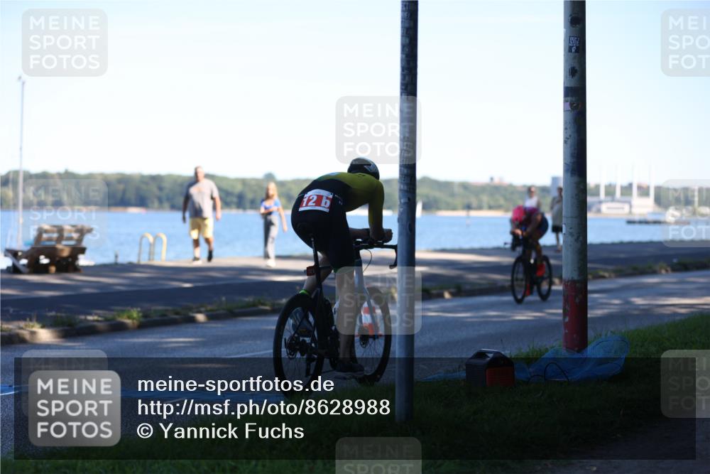 17.08.2025 - KN Förde Triathlon 2025 Yannick Fuchs http://msf.ph/oto/8628988 17.08.2025 15:22:02 Radfahren 12 meine-sportfotos.de
